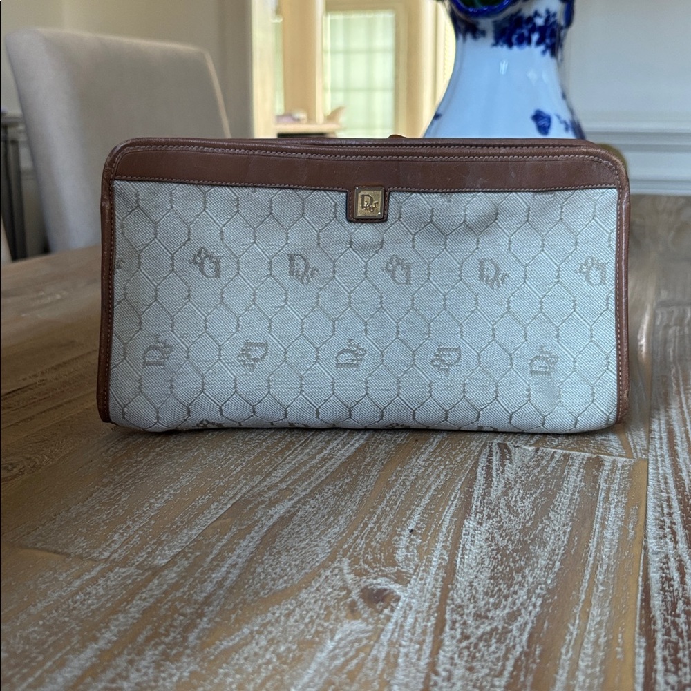 Christian Dior makeup bag/clutch